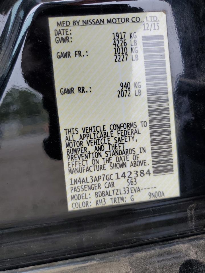 Nissan Altima 2.5 2016