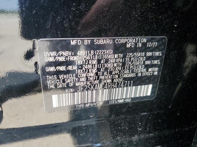 2024 SUBARU FORESTER T - JF2SKAMC4RH474711