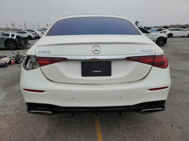 2022 MERCEDES-BENZ S 580 4MAT W1K6G7GB5NA077542