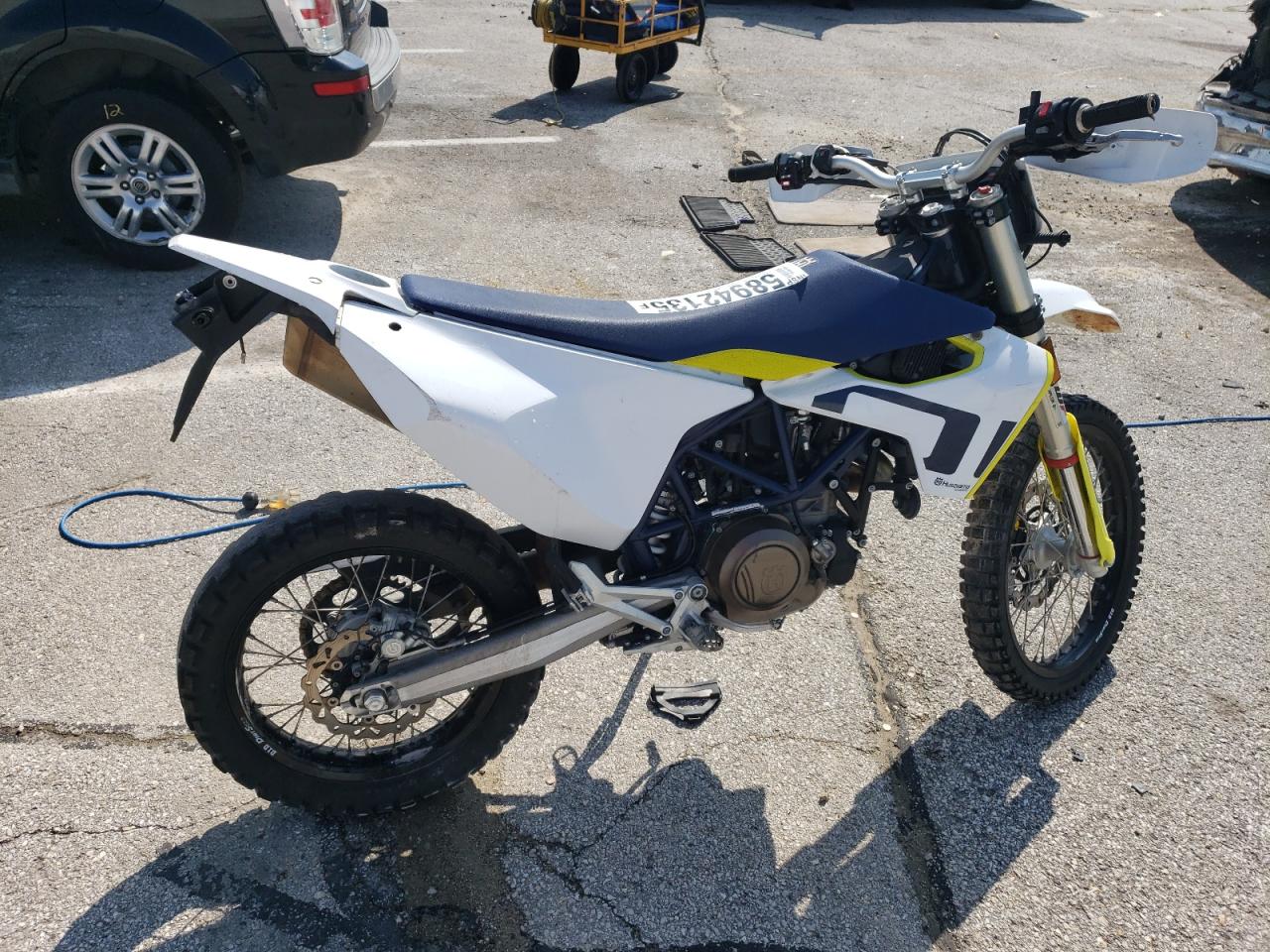  Salvage Husqvarna Motorcycle
