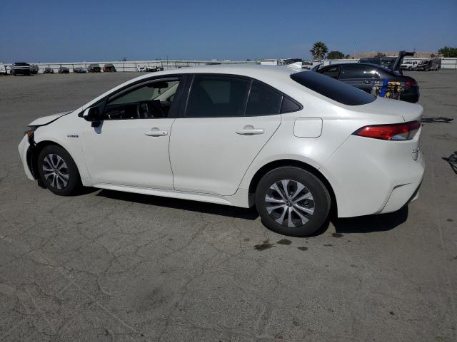 TOYOTA COROLLA LE 2020 white  hybrid engine JTDEBRBE2LJ026949 photo #3