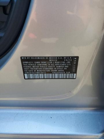 2015 VOLKSWAGEN JETTA BASE 3VW2K7AJ1FM414412
