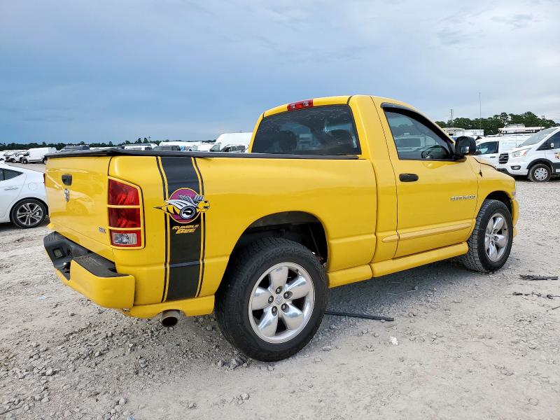 DODGE RAM 1500 S 2005 yellow  gas 1D7HA16D75J545216 photo #4
