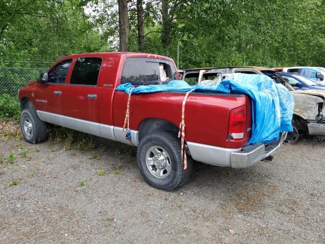 DODGE RAM 3500 2006 red crew pic diesel 3D7LX39C96G159374 photo #3