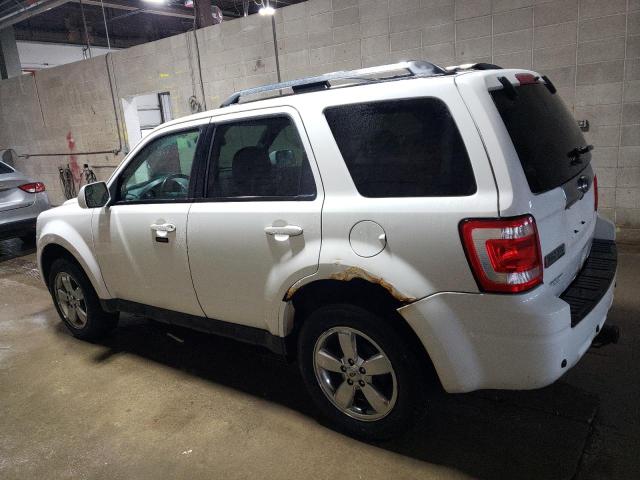 Vin: 1fmcu9eg4cka06299, lot: 60990955, ford escape limited 20122