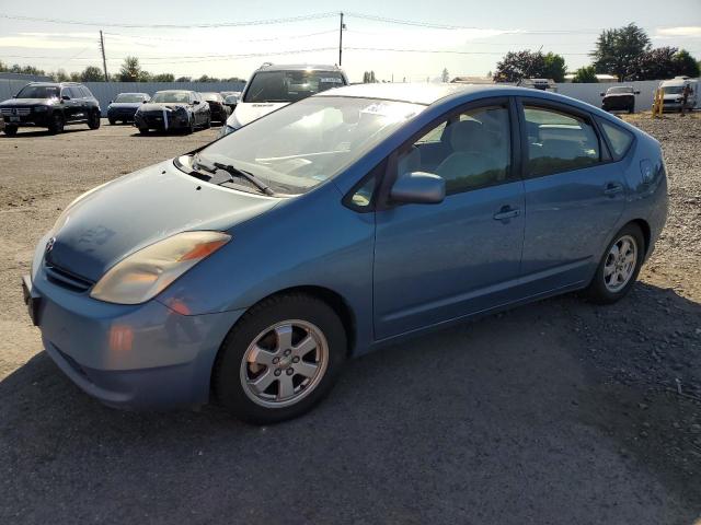 TOYOTA PRIUS 2005 blue hatchbac hybrid engine JTDKB20U053015265 photo #1