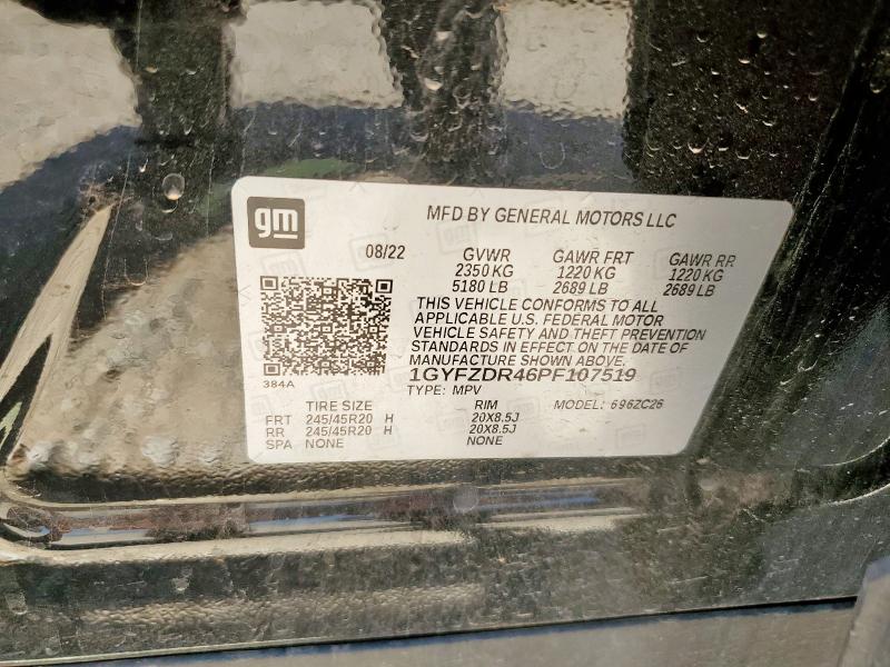 2023 CADILLAC XT4 PREMIU 1GYFZDR46PF107519
