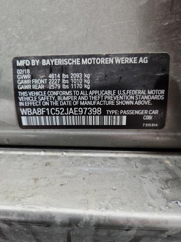 2018 BMW 328 D XDRI WBA8F1C52JAE97398