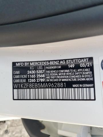 2021 MERCEDES-BENZ E 350 4MAT - W1KZF8EB5MA962881