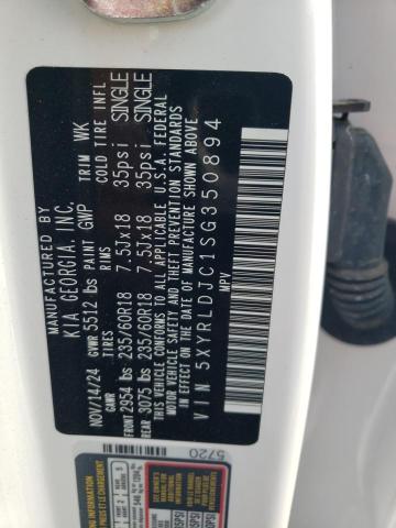 2025 KIA SORENTO S 5XYRLDJC1SG350894