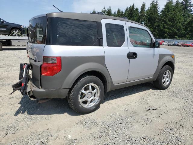 HONDA ELEMENT DX 2003 silver  gas 5J6YH282X3L003353 photo #4