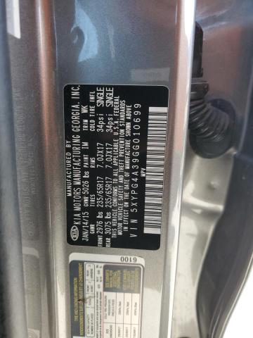 2016 KIA SORENTO LX - 5XYPG4A39GG010699