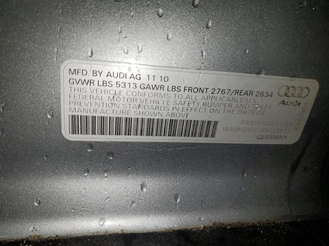 2011 AUDI A6 PRESTIG - WAUKGAFB7BN039917