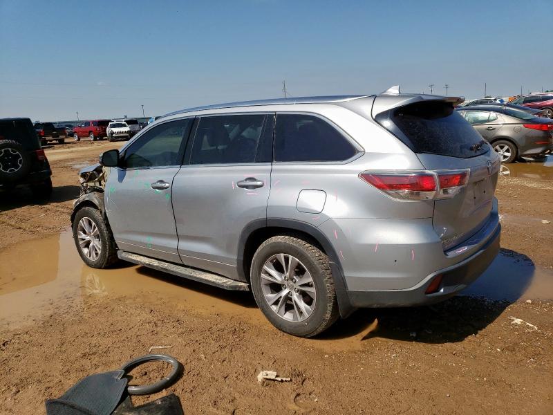 Vin: 5tdkkrfh8fs050591, lot: 60057145, toyota highlander xle 20152
