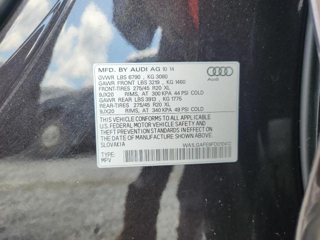 wa1lgafe9fd010412 - 2015 Audi Q7 Premium Plus - #61998725