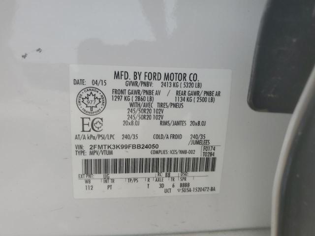 2015 FORD EDGE TITAN - 2FMTK3K99FBB24050