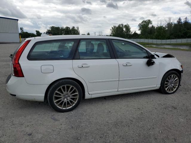 VOLVO V50 2.4I 2010 white  gas YV1390MW5A2528814 photo #4