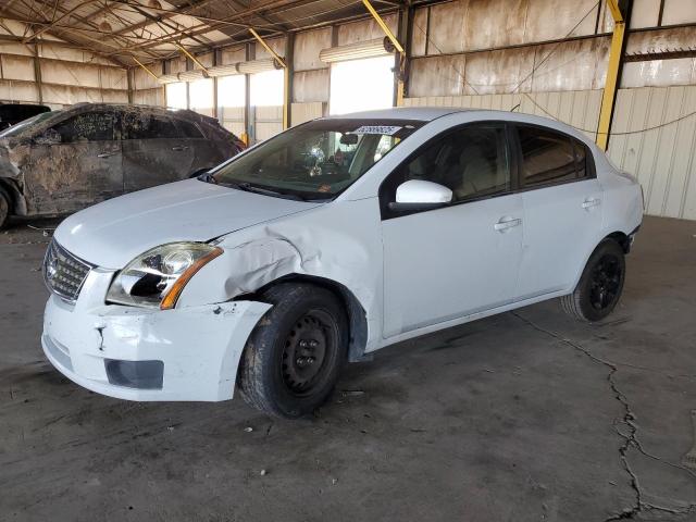 NISSAN SENTRA 2.0 2007 white  gas 3N1AB61E97L672781 photo #1