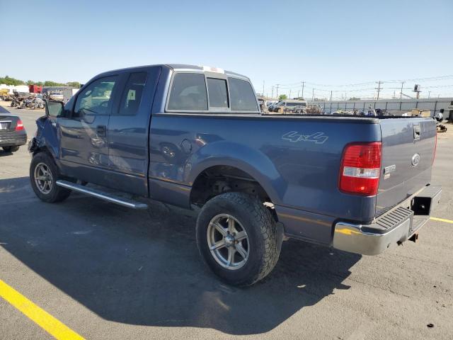 FORD F150 2005 blue  gas 1FTPX14535NB48627 photo #3