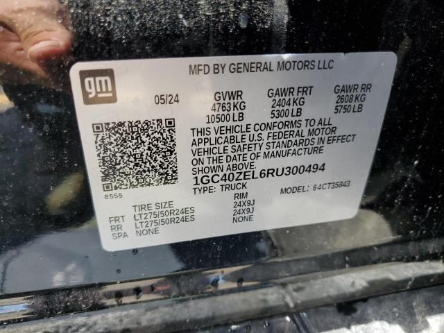 2024 CHEVROLET SILVERADO - 1GC40ZEL6RU300494
