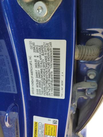 2020 HONDA ACCORD SPORT 1HGCV2F39LA014779
