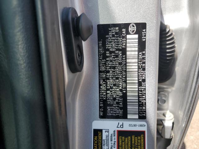 2015 TOYOTA CAMRY LE - 4T1BF1FK9FU076044