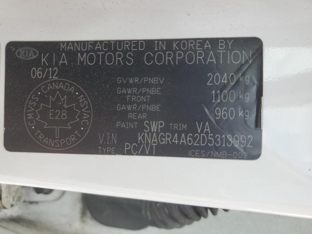 2013 KIA OPTIMA SX - KNAGR4A62D5313992