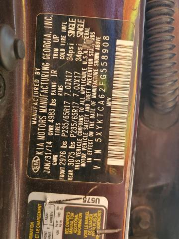 2015 KIA SORENTO LX - 5XYKTCA62FG558908
