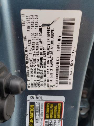 2013 HONDA CR-V LX - 5J6RM3H39DL038370