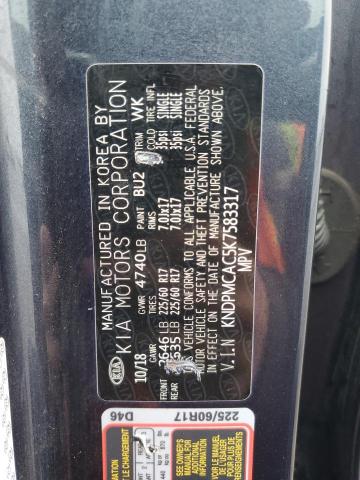 2019 KIA SPORTAGE L - KNDPMCAC5K7583317