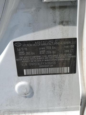 2018 HYUNDAI ELANTRA SE - 5NPD74LF9JH386510