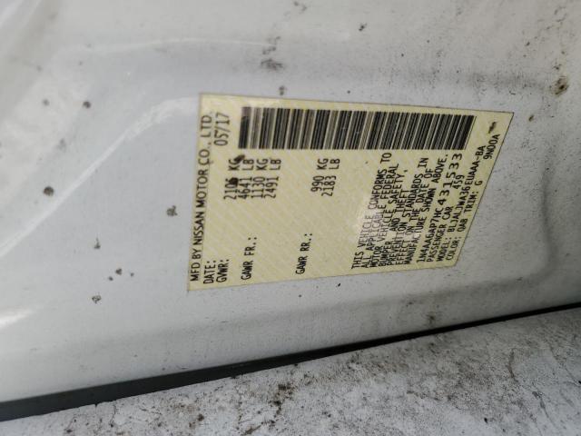 2017 NISSAN MAXIMA 3.5 - 1N4AA6AP7HC431533