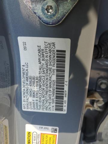 2022 HONDA CIVIC SPOR - 19XFL1H86NE016025