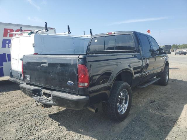 FORD F250 SUPER 2003 black crew pic diesel 1FTNW21P03EC70140 photo #4