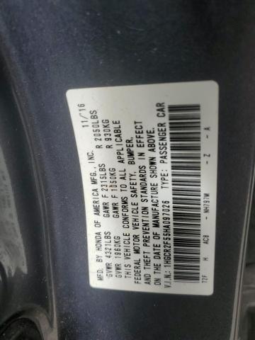 2017 HONDA ACCORD SPO - 1HGCR2F55HA097026