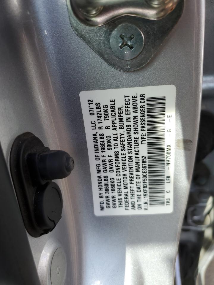 Honda Civic lx 2012