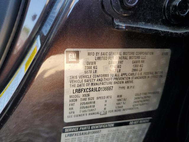 2020 BUICK ENVISION E LRBFXCSA9LD136667