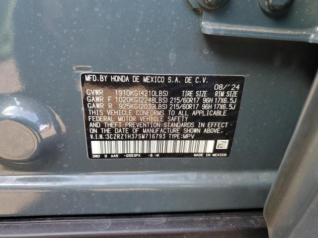 2025 HONDA HR-V LX 3CZRZ1H37SM716793