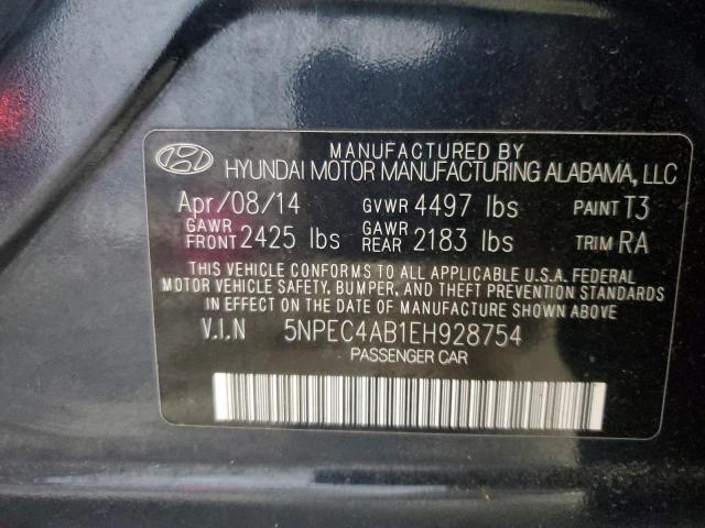 2014 HYUNDAI SONATA SE - 5NPEC4AB1EH928754