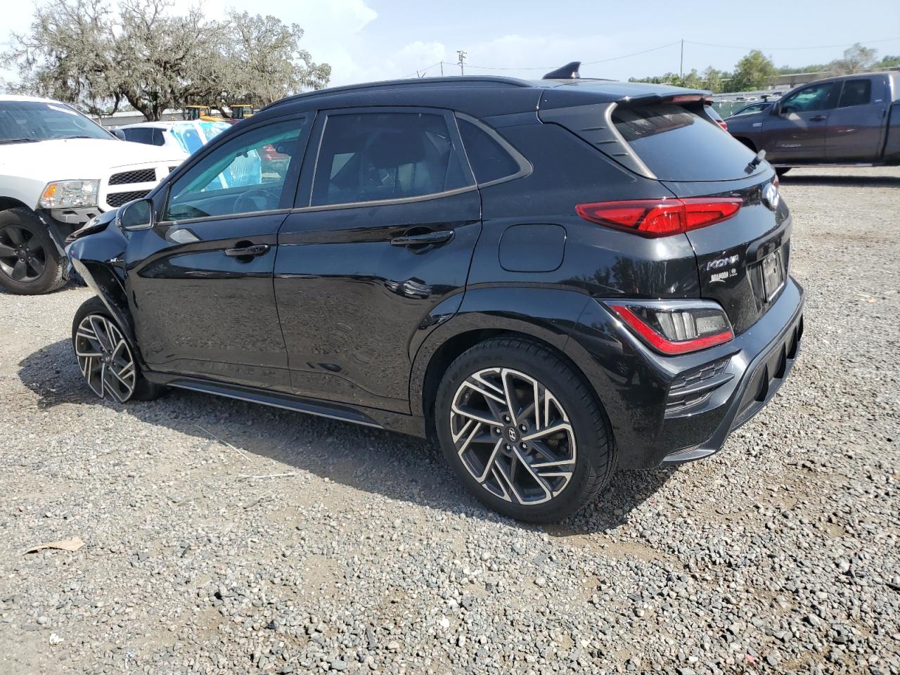Lot #3312273772 2022 HYUNDAI KONA N LIN