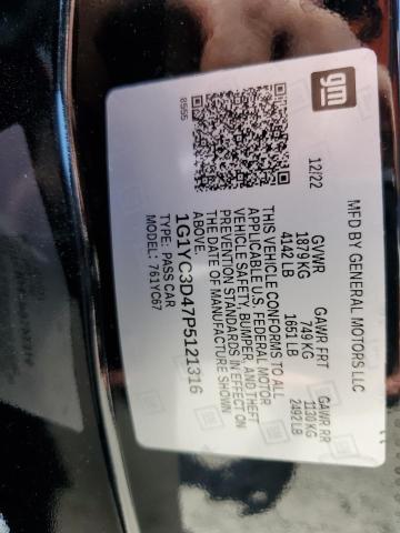 2023 CHEVROLET CORVETTE S - 1G1YC3D47P5121316