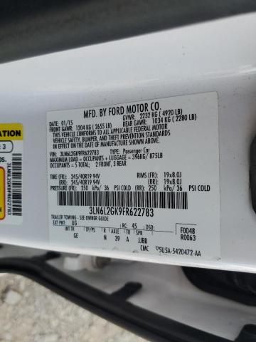 2015 LINCOLN MKZ 3LN6L2GK9FR622783