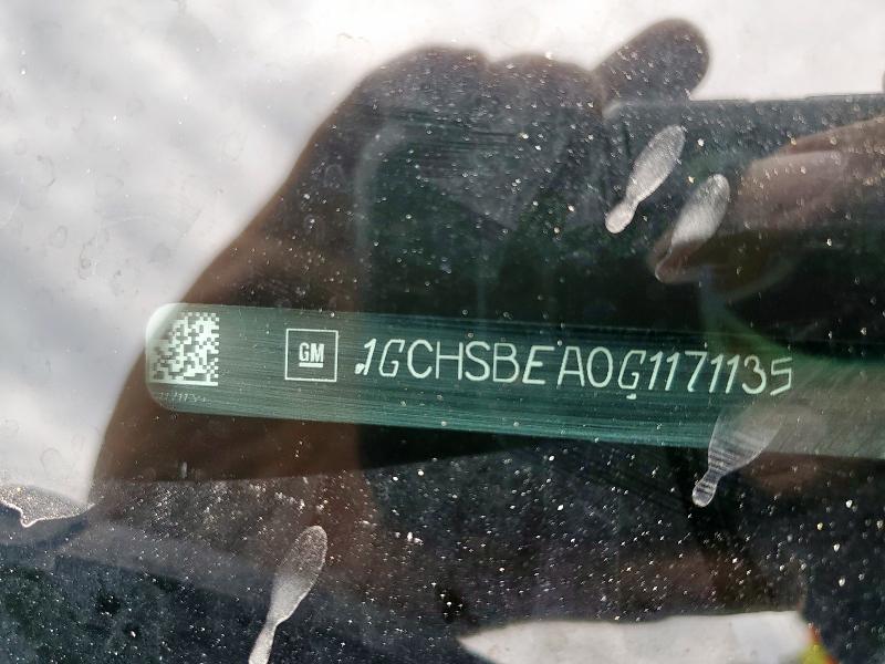 2016 CHEVROLET COLORADO 1GCHSBEA0G1171135