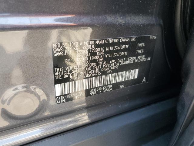 2024 TOYOTA RAV4 XSE - 2T3E6RFVXRW064745