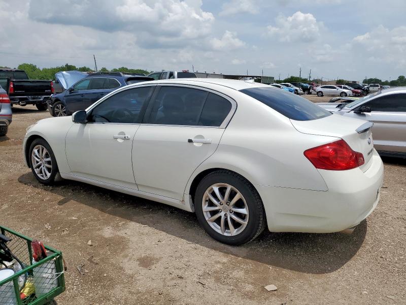 INFINITI G35 2008 white  gas JNKBV61E88M220903 photo #3