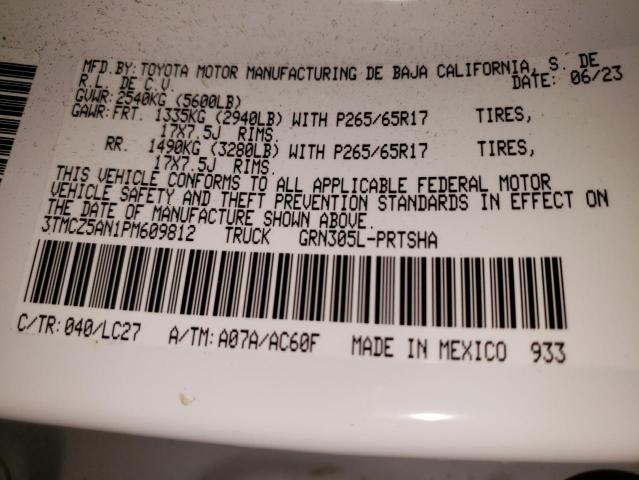 2023 TOYOTA TACOMA DOU - 3TMCZ5AN1PM609812