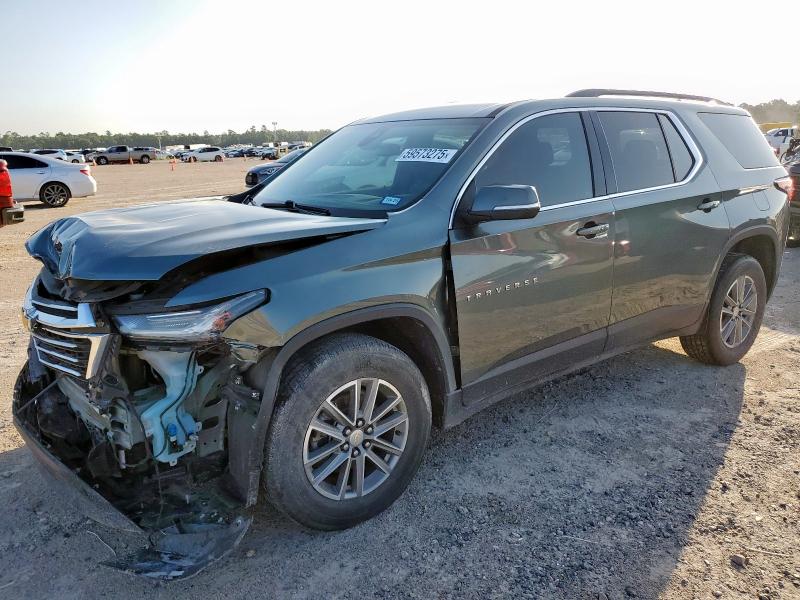 CHEVROLET TRAVERSE L 2022 green  gas 1GNERHKW9NJ133652 photo #1