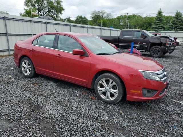 Vin: 3fahp0ha5cr234463, lot: 59362235, ford fusion se 20124