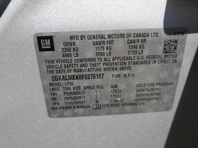 2015 GMC TERRAIN SL - 2GKALMEK8F6276167