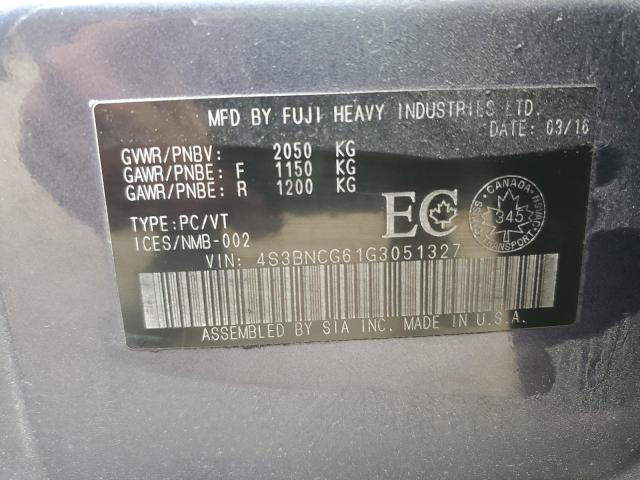 2016 SUBARU LEGACY 2.5 - 4S3BNCG61G3051327